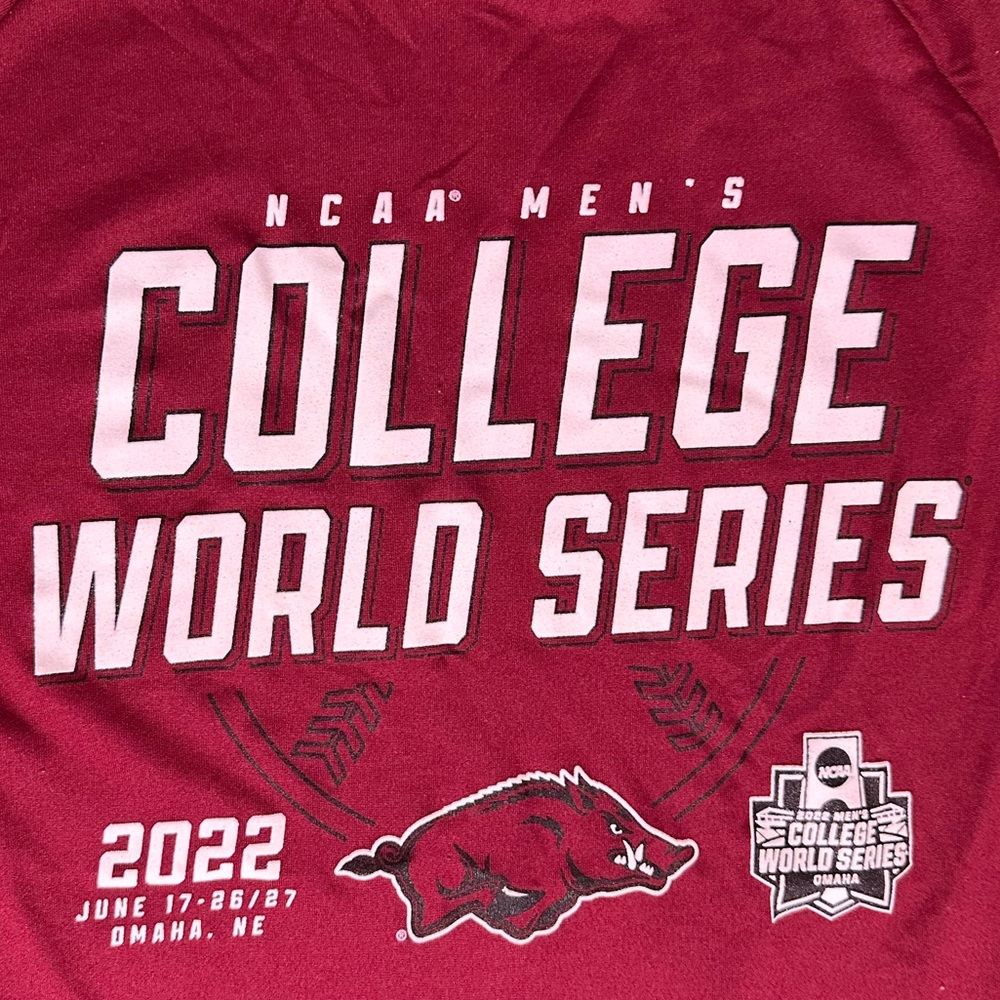 Under Armour University of Arkansas Razorbacks Baseball Short Sleeve T-Shirt
